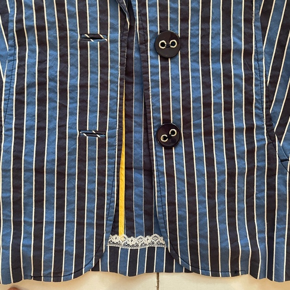 Tibi Striped Blazer, Size 2 - Picture 5 of 5